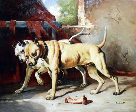 1149-T2 | 50cm x 61cm | chien 